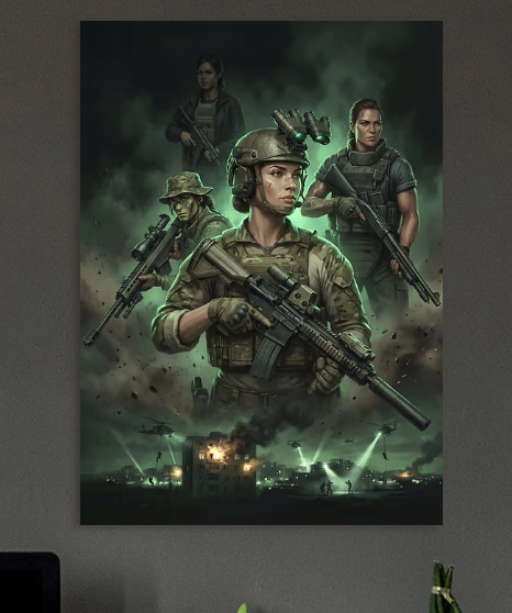 Female Special Forces Team